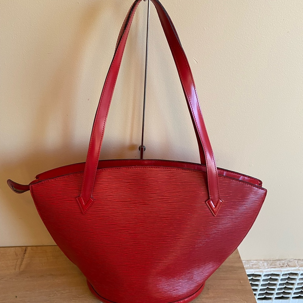Louis Vuitton Epi Red Shoulder Bag